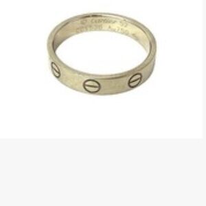 Cartier Love Ring small 18k white gold.
